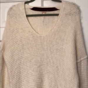 White Free People Sweater